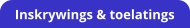 Inskrywings & toelatings